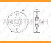 ����� �������� ���������� ����� Nissan Almera(N16) 1.5-1.8 00 / Micra(K11) 1.0-1.3 00 / Primera(P11) 1.6-1.8 99-01 / Lynxauto PB5014 PB5014 ����