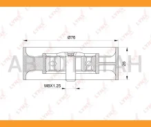 ����� �������� ���������� ����� MMC Outlander XL (CW6W, GF4W) 3.0 06- / + C ������ PB5140 ����