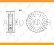 ����� �������� ���������� ����� Citroen C2/C3/C4 1.1-1.6 03- / Peugeot 207/307 1.4/1.6 00- Lynxauto PB5237 PB5237 ����