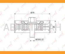 ����� �������� ���������� ����� Lynxauto PB5349 PB5349 ����