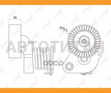 ���������� ����� ��������� ������������ Mercedes-BENZ C180-250(W204) 07 / CLK200K(W209) 03-09 / E200-250(W212) 09 / Sprinter 1.8 08 Lynxauto PT3019 PT...