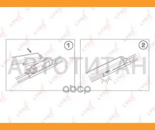�������� ������������ ����� ���������������� 600��(24)/380��(15) Nissan Qashqai (J10E) 07- XF6038T ����