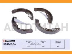 ����. ������� ���������� ����. Skoda Octavia I (A4), II (A5) 96- VW Polo Sedan (1.6) 10- (230x32) Marshall M2520206 M2520206 ����