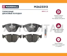 ������� ��������� �������� BMW 3 (E90-E93) 05-, BMW X1 (E84) 09- Marshall M2623313 M2623313 ����