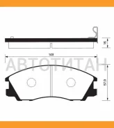������� �������� �������� Hyundai Terracan 2.5TD/2.9CRDi/3.5i V6 01 Mando MPH24 MPH24 ����