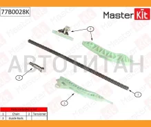 �������� ���� ��� Citroen / Peugeot C3 / C4 / C5 / 8FN BMW F20 / F30 N13B16A Masterkit 77B0028K 77B0028K ����