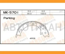 ������� ����. �����. ������. Honda CR-V II 2.0/ 2.2 CTDi 07/02-09/06/ III 2.0-2.4/ i-CTDi 01/07- Masuma MK5701 MK5701 ����