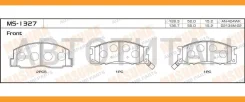 ������� ����. ���. Toyota Liteace 1.5/1.8D/2.0D 85-92 MS1327 ����