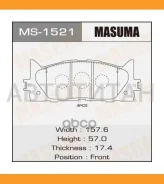 ������� ����. ���. Toyota Camry 06-11 Masuma MS1521 MS1521 ����