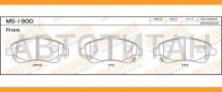 ������� ����. ���. Toyota Avensis 03-08, Corolla 04-09 Masuma MS1900 MS1900 ����