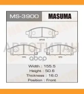 ������� ����. ���. Mitsubishi L200 05-/Pagero Sport II 08- Masuma MS3900 MS3900 ����
