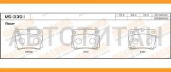 ������� �������� ������ Mitsubishi Montero Sport 3.0i/2.5TD 98 MS3391 ����