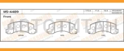 ������� ����. ���. Nissan O. E. 41060-89TB8 MS4489 ����