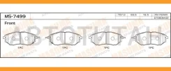 ������� ����. ���. Subaru Legacy IV 3.0 03-/ Outbak 3.0 03-/ Tribeca (B9) 3.0 05- MS7499 ����
