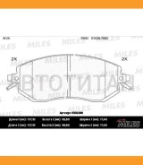 ������� ��������� �������� (��� �������) (����� Semi-Metallic) (Subaru Forester 08-/Impreza 08-/XV 12-) (TRW GDB3519) E100286 E100286 ����