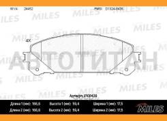������� ��������� �������� (����� Semi-Metallic) Lexus RX 09-/Toyota Highlander 07- (TRW GDB3484) E100439 Miles E100439 E100439 ����