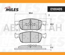 ������� ��������� �������� (����� Semi-Metallic) FORD KUGA 12-/Transit Connect 13- (TRW GDB2009) E100405 Miles E100405 E100405 ����