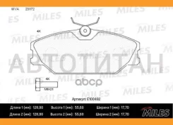 ������� ��������� �������� (����� Semi-Metallic) Renault Laguna 9503/Megane I 1.6/2.0/1.9D (TRW GDB1405) E100492 E100492 ����