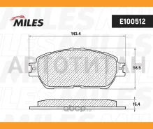 ������� ��������� �������� (����� Semi-Metallic) Toyota Camry (V30) 01-06 (TRW GDB3612) E100512 E100512 ����