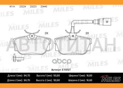 ������� ��������� ������ (2 �������) (����� Semi-Metallic) Volkswagen T4 96/Sharan 00/Galaxy R16 0006 (TRW GDB1326) E110127 E110127 ����