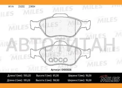 ������� ��������� �������� FORD Fiesta 9501/01/Fusion 01 �������� Miles E400026 E400026 ����