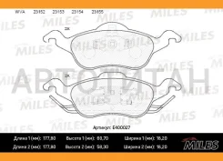 ������� ��������� �������� FORD Focus 9805 �������� Miles E400027 E400027 ����