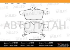 ������� ��������� �������� OPEL Astra G/H/Zafira A �������� Miles E400058 E400058 ����
