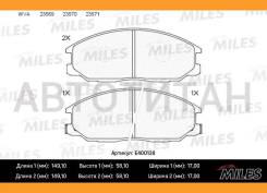 ������� ��������� �������� Hyundai H-1/Starex/Santa Fe 01-06, Ssang YONG Actyon/Kyron/Rexton 01- Low-Metallic Miles E400138 E400138 ����
