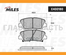 ������� ��������� �������� (����� Low-Metallic) Geely Atlas/Atlas PRO/Emgrand X7 E400180 Miles E400180 E400180 ����