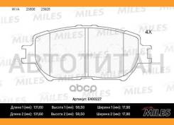 ������� ��������� �������� Toyota Camry (_V30_) 2.4/3.0 0104 �������� Miles E400227 E400227 ����
