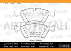 ������� ��������� �������� (��� �������) (����� Low-Metallic) (MB W164 (ML)/X164 (GL)/W211/W251 04) (TRW GDB1642) E400259 Miles E400259 E400259 ����