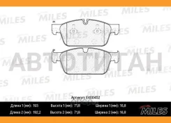 ������� ��������� �������� (����� Low-Metallic) Mercedes GL X166/ML W166 (TRW GDB1970) E400452 E400452 ����