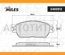 ������� ��������� �������� (����� Low-Metallic) Toyota Camry (V30) 01-06 (TRW GDB3612) E400512 E400512 ����