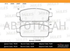 ������� ��������� ������ Chevrolet Cruze 09-/Orlando 11-/OPEL Astra J 10- ������ Miles E410056 E410056 ����