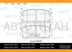 ������� ��������� ������ Chevrolet Captiva/OPEL Antara 2.4/3.2 06- ������ Miles E410297 E410297 ����