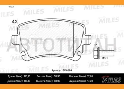 ������� ��������� ������ (��� ������� + �����) (����� Low-Metallic) (AUDI A4/A6/A8/VW Multivan/T5/Phaeton) (TRW GDB1516) E410264 E410264 ����