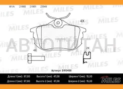 ������� ��������� ������ Mitsubishi COLT 04/Smart Forfour 05/Volvo S40/V40 ������ E410468 ����