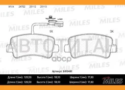 ������� ��������� ������ (� ��������) (����� Low-Metallic) OPEL Movano/Renault Master 10- (��� ��������� ���) (TRW GDB1903) E410481 Miles E410481 E410...