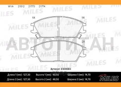 ������� ��������� �������� Ceramic Hyundai Accent/Verna/GETZ �������� Ceramic Miles E500003 E500003 ����
