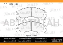 ������� ��������� �������� Ceramic Mitsubishi Outlander 03/Pajero 9000/00 �������� Ceramic Miles E500047 E500047 ����