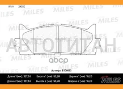 ������� ��������� �������� Ceramic Toyota Camry V40 06-/V50 11-/Lexus ES 240/350 06- �������� Ceramic Miles E500133 E500133 ����