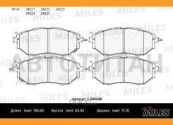 ������� ��������� �������� (����� Ceramic ����� PRO) Subaru Legacy/Outback/Tribeca 2.0-3.6 03- (TRW GDB3372) E500248 Miles E500248 E500248 ����