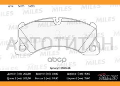 ������� ��������� �������� (����� Ceramic ����� PRO) Porsche Cayenne 07-08/VW Touareg (1LT/1LU) 03-10 (TRW GDB1774) E500486 Miles E500486 E500486 ����