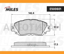 ������� ��������� �������� Ceramic Toyota Camry 18- �������� Ceramic Miles E500601 E500601 ����