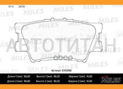 ������� ��������� ������ (����� Ceramic ����� PRO) RAV 4 06/Camry 2.4/3.5 06 (TRW GDB3426) E510060 Miles E510060 E510060 ����