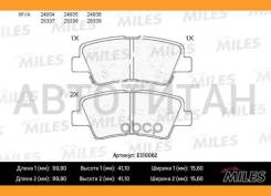 ������� ��������� ������ Ceramic Hyundai Solaris 10-/Sonata V (NF) 05-/KIA SOUL 09- ������ Ceramic Miles E510062 E510062 ����