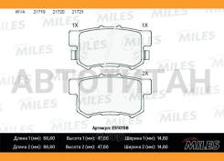 ������� ��������� ������ Ceramic Honda Accord 90-/Civic 97-/CR-V II/FR-V/Prelude 92-00 ������ Ceramic Miles E510156, ������ E510156 ����