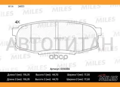 ������� ��������� ������ Ceramic Toyota LAND Cruiser J200 4.5D/4.7 07-/Lexus LX570 08- ������ Ceramic Miles E510356 E510356 ����