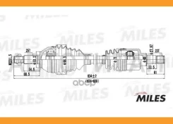 ������ L FORD Focus 1.4-1.8 98-04 ���. Miles GC01052 GC01052 ����