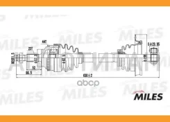 ������ L Renault CLIO II/Kangoo 1.5D 01-09 ���. ABS Miles GC01105 GC01105 ����